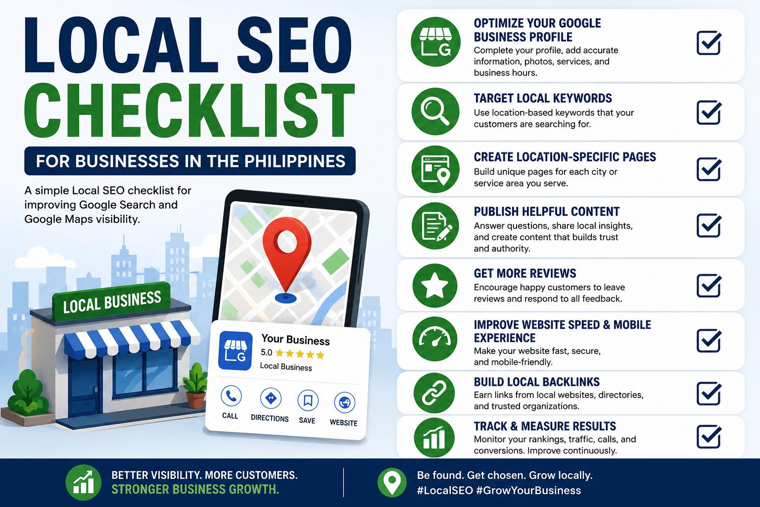 Local SEO checklist for businesses in the Philippines