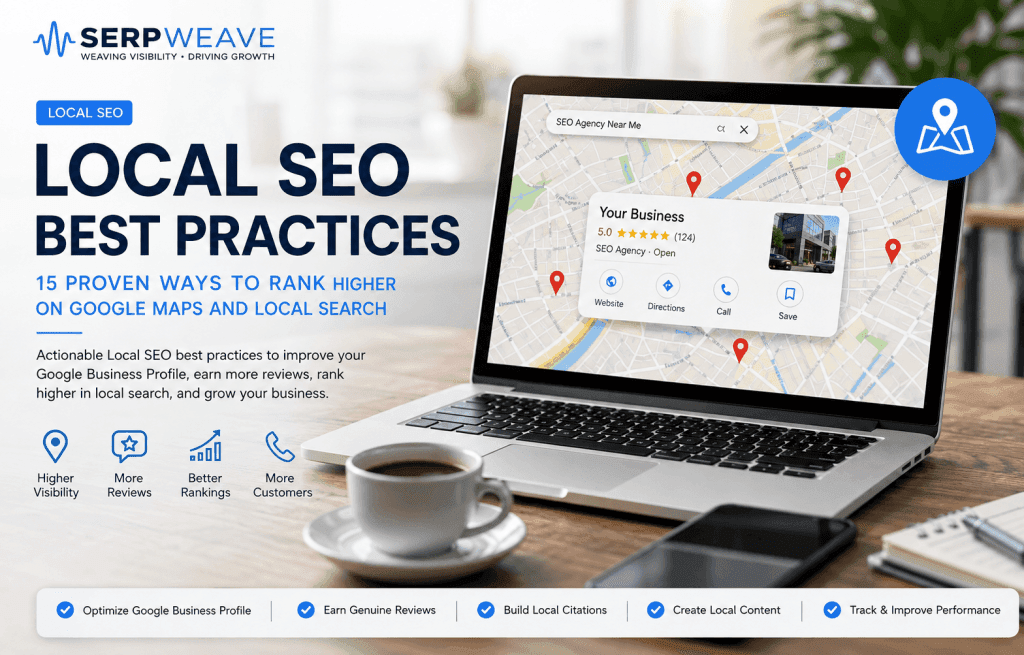 Local SEO Best Practices 15 Proven Ways to Rank Higher on Google Maps by serpweave
